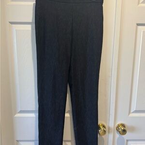 Dana Buchman Black Snake Print Pants - Size M